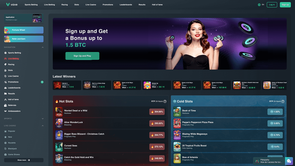 Vave Online Casino